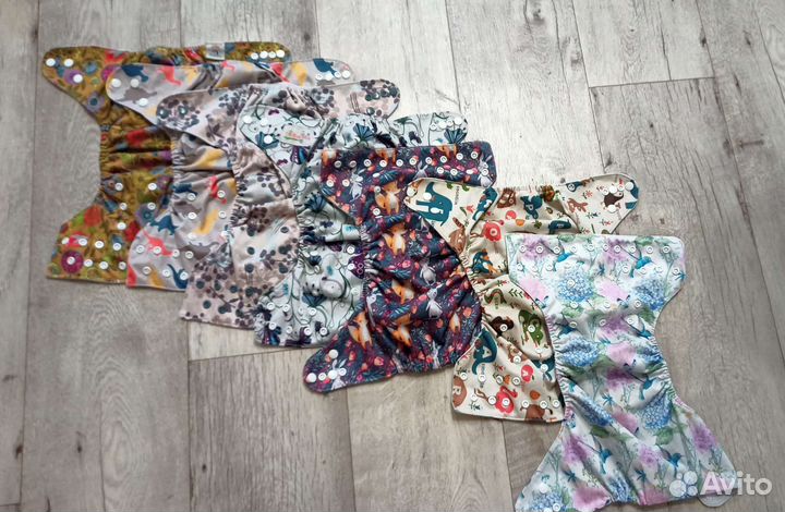 Многоразовые подгузники gloryes