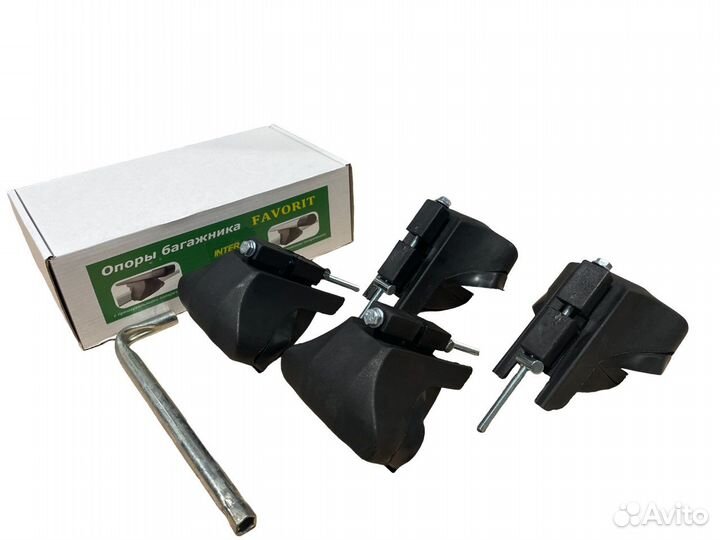 Багажник для Лада Ларгус Favorit крыло с замком