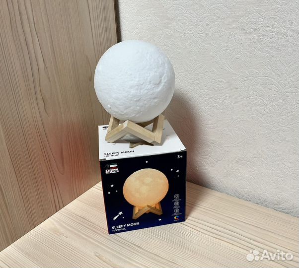 Светильник ночник Луна