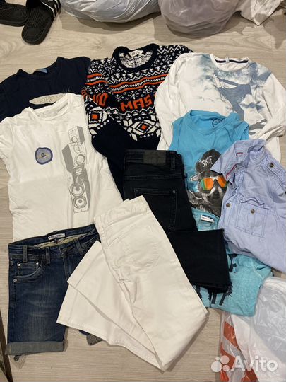 Вещи пакетом на мальчика 152 158