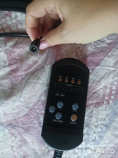 Массажная накидка на кресло, автомобильное сиденье