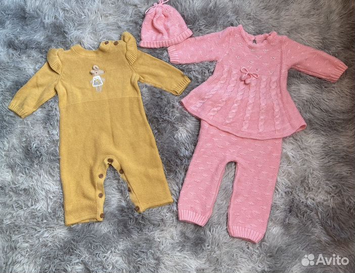 Детская одежда для девочек 68-80 пакетом