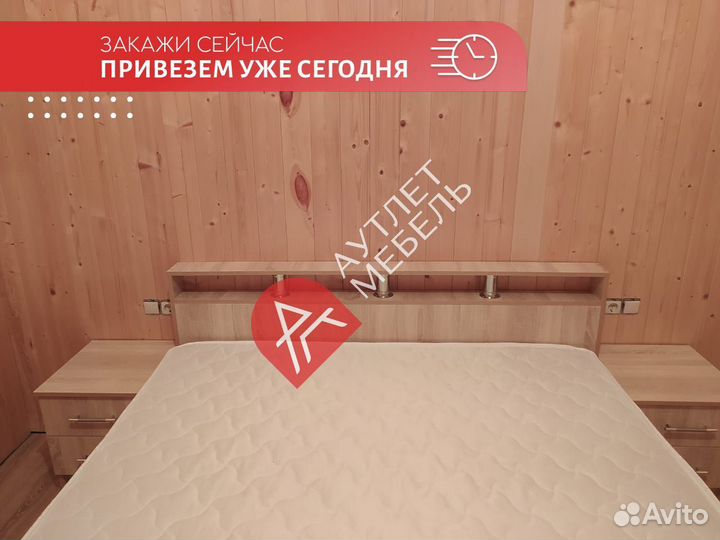 Кровать двухспальная с подъемным механизмом