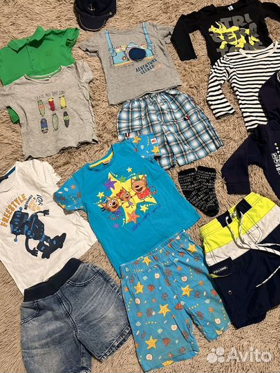 Пакет вещей на мальчика 92 98