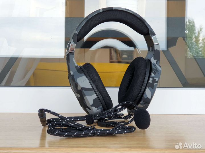 Игровые наушники с микрофоном