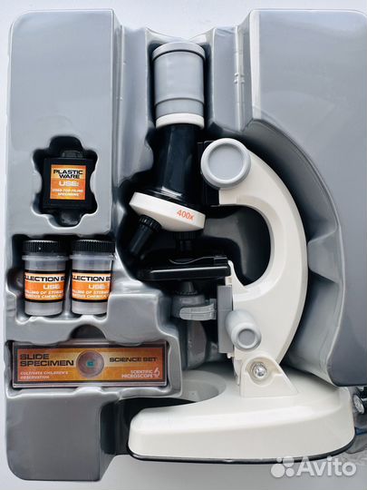 Микроскоп детский школьный новый