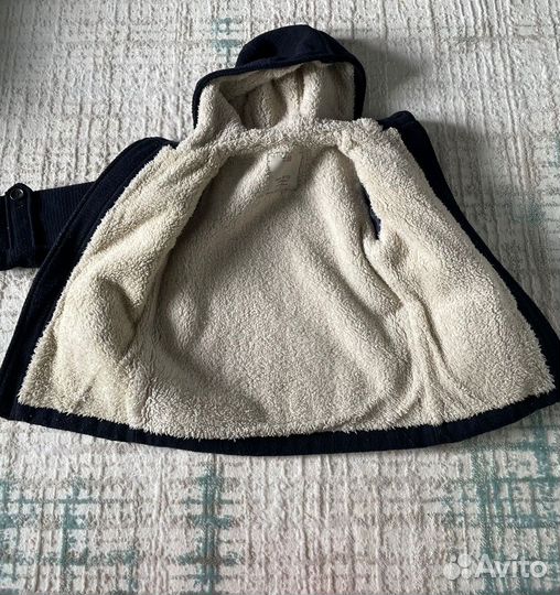 Пальто детское zara разм.104