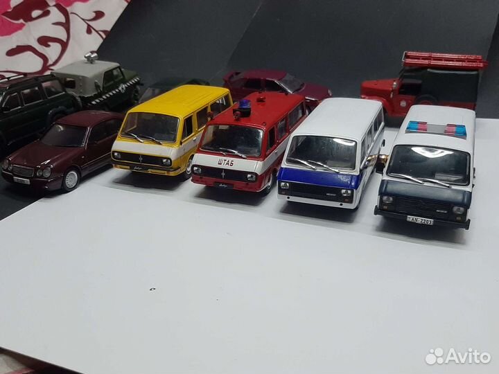 Коллекционные модели раф 1:43 Деагостини