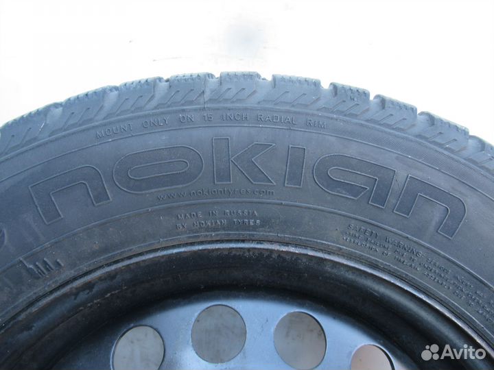 Колеса от skoda octavia 195/65/15 Nokian (зима)