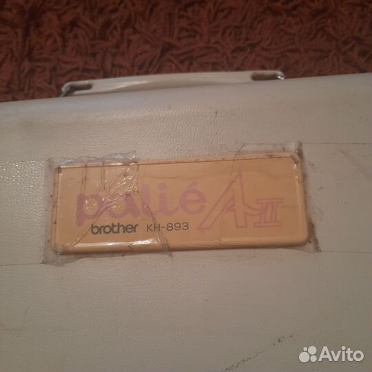 Вязальная машина brother kh-893