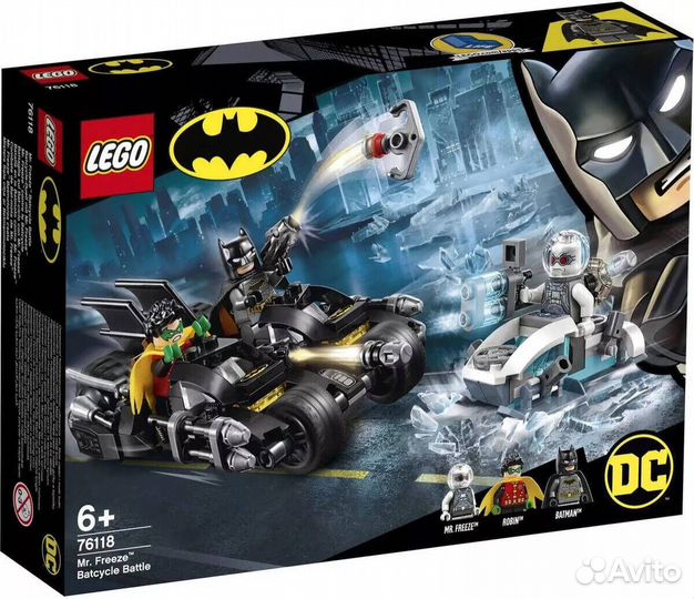 Lego Super Heroes 76118 Гонка на мотоциклах с Мист