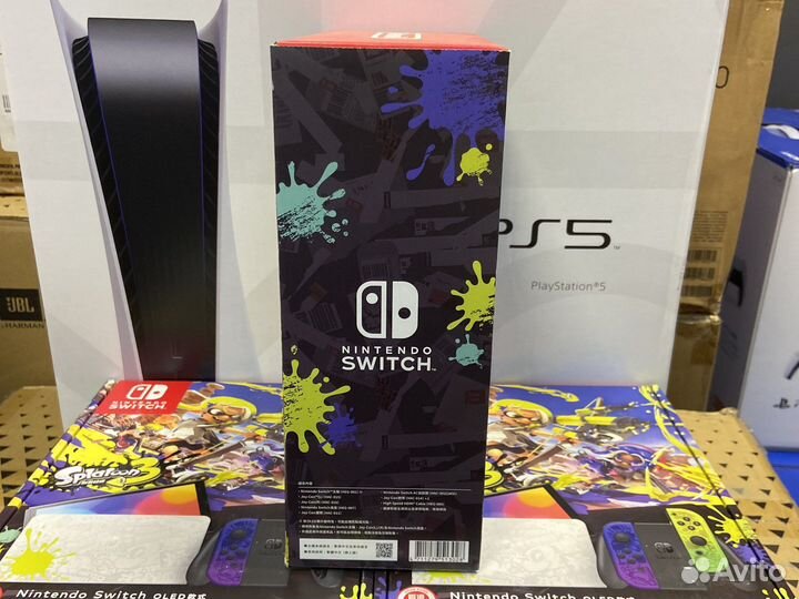 Nintendo switch oled splatoon 3 edition новая