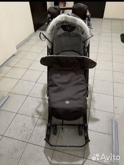 Санки коляска nika