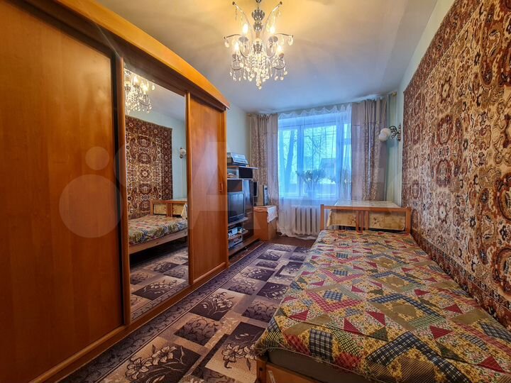 3-к. квартира, 62,5 м², 1/4 эт.