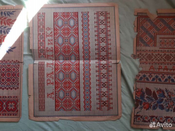 Вышивки 19 века