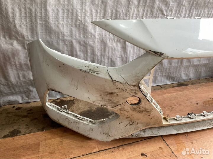 Бампер передний белый Hyundai Solaris 2017-2020