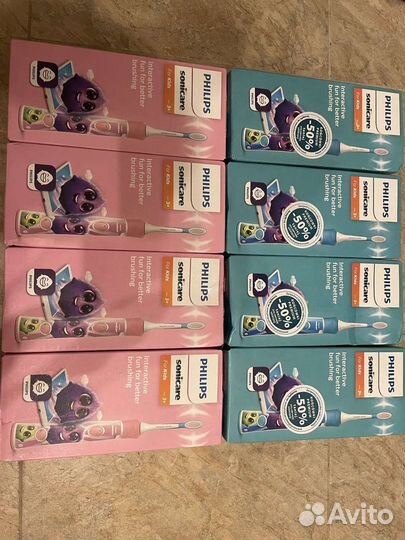 Детские электрические зубные щётки philips