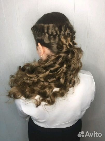 Прически, плетение кос