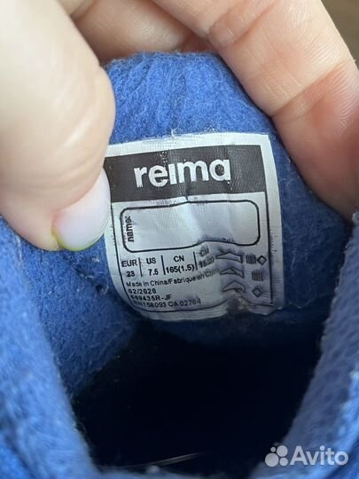 Reima ботинки 23