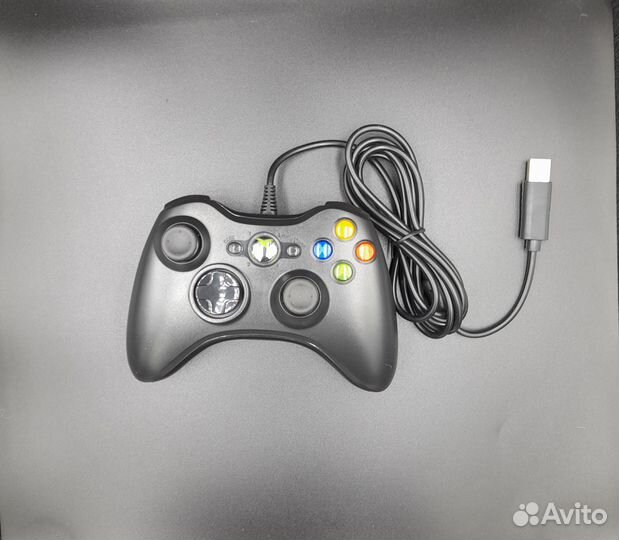 Джойстик xbox 360 проводной Геймпад