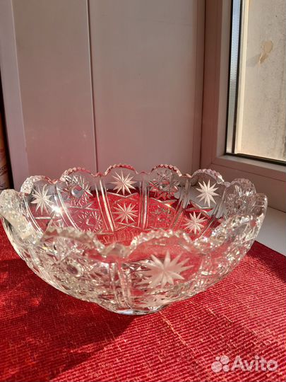 Ваза хрустальная СССР