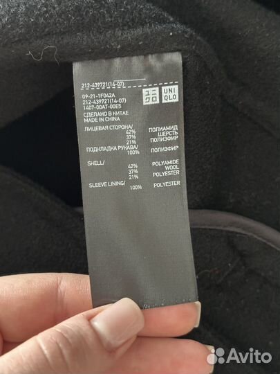 Uniqlo пальто женское