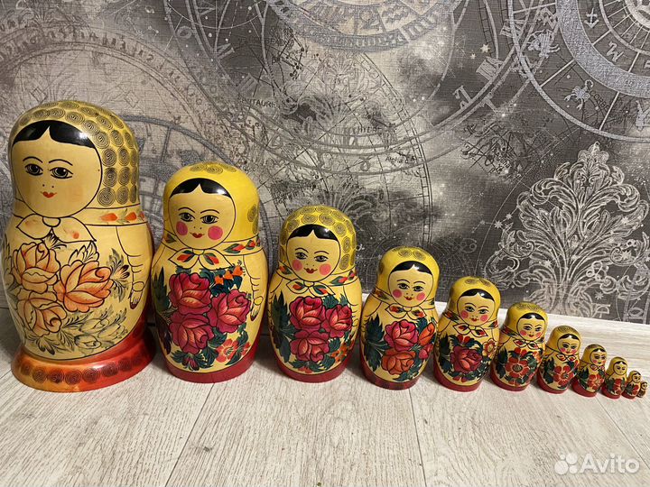 Матрешка СССР большая