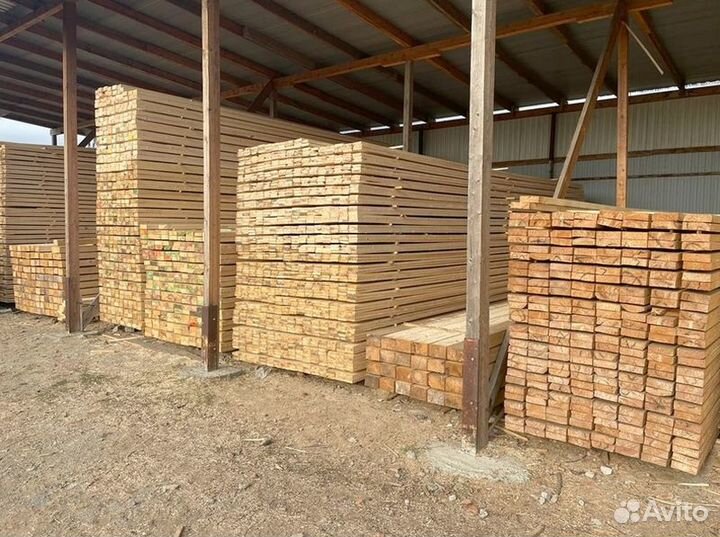 Брус строительный 20x25x6,0м