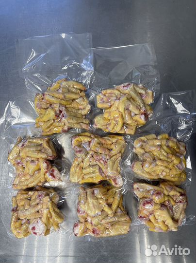 Куриные головы и лапы для собак
