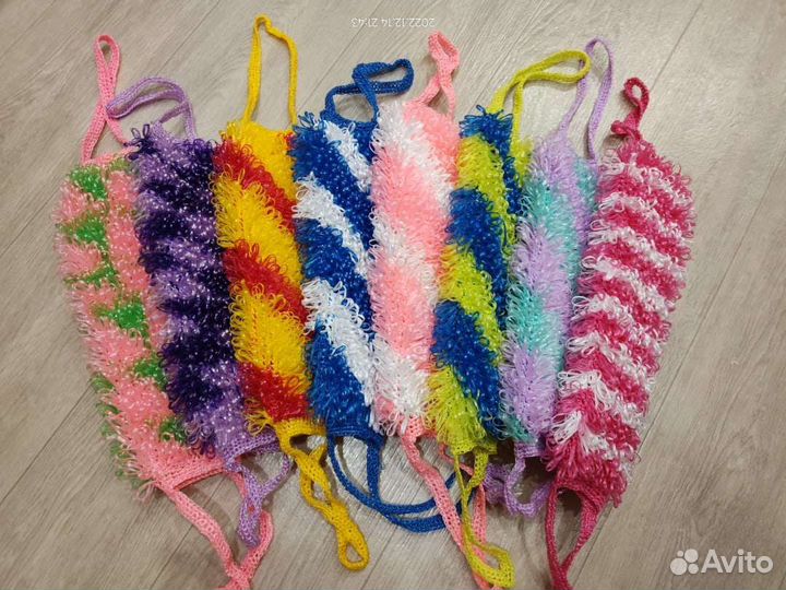 Мочалка ручной работы