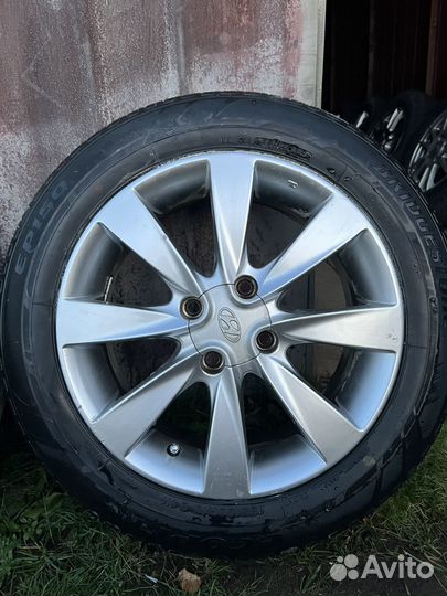 Колеса в сборе 185/60/15 сверловка 4х100