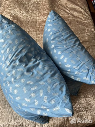 Подушки пуховые (гусиный пух) 80х80