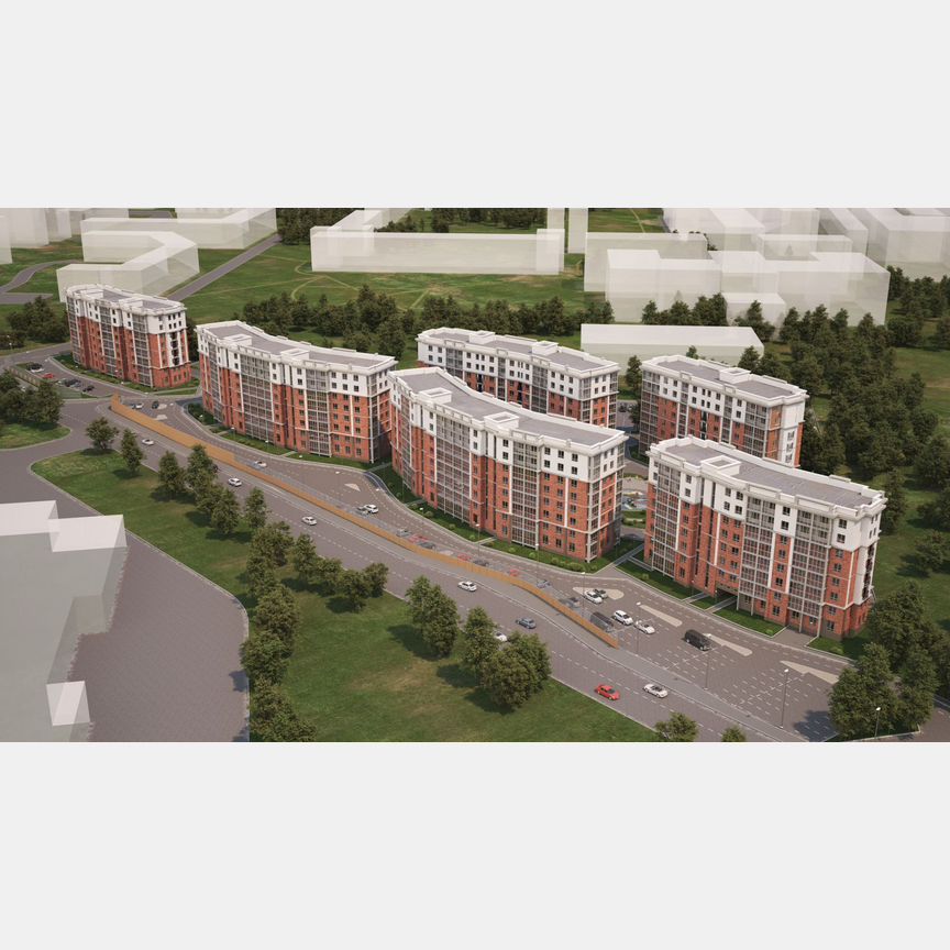 Квартира-студия, 35,1 м², 3/8 эт.