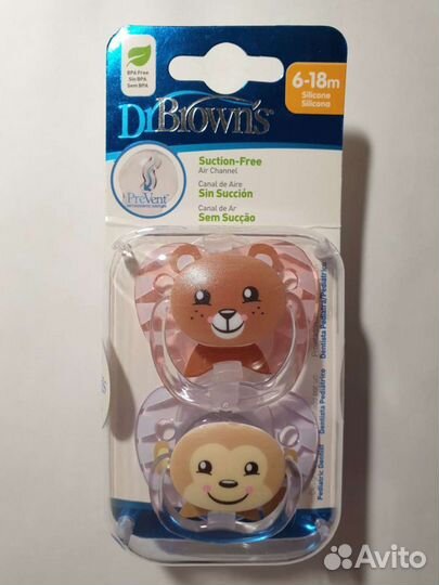 Пустышки Avent, Dr. Browns новые