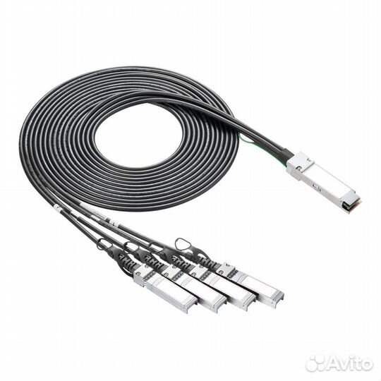 FT-qsfp+/4SFP-CabP-AWG30-2M Кабель DAC copper cabl