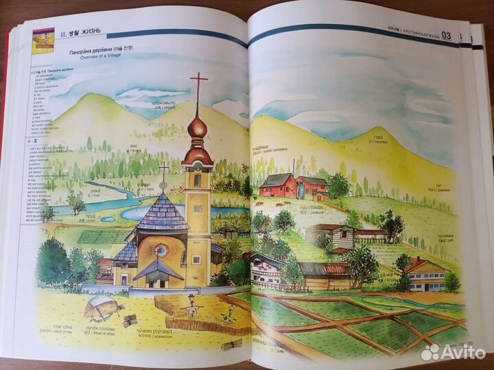 Тематический Русско-Корейский словарь в картинках