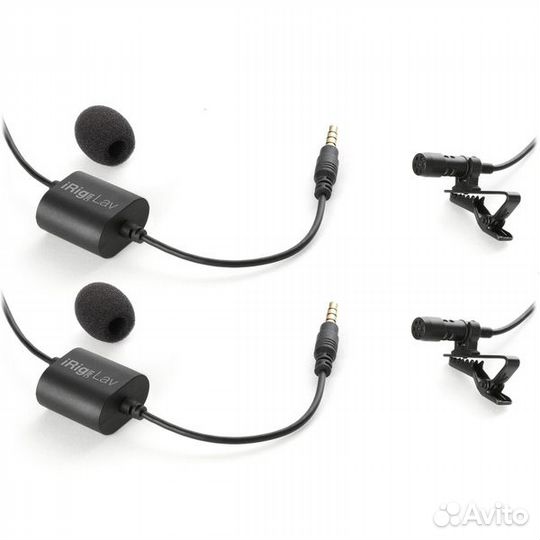 IK Multimedia iRig Mic Lav 2 Pack