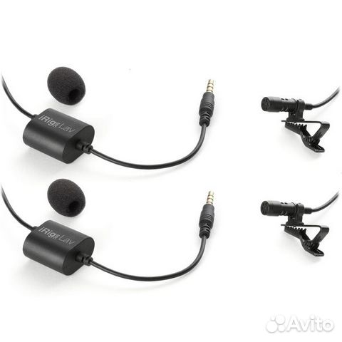 IK Multimedia iRig Mic Lav 2 Pack