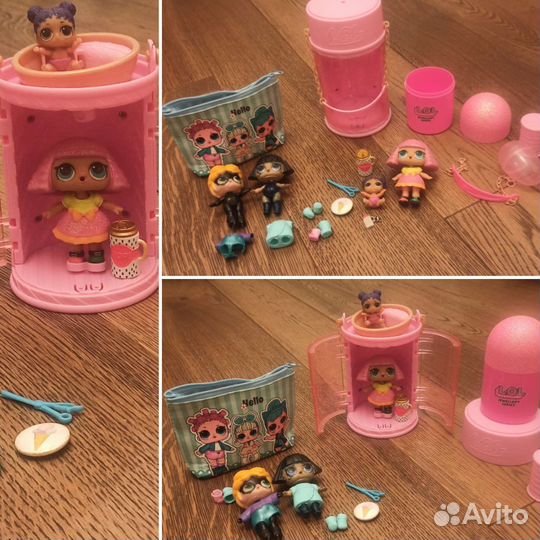 Куклы Lol Лол оригинал, малыш, домики и одеждой