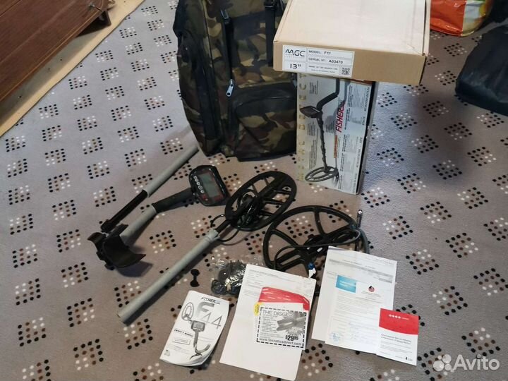 Металлоискатель бу fisher 44