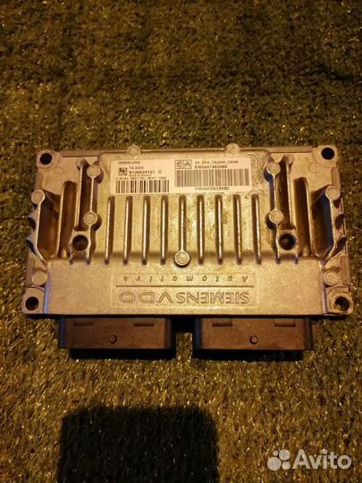 Блок управления двигателем EP6CDT 9661983980 Peuge