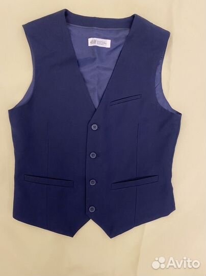 Жилетка для мальчика школьная 158