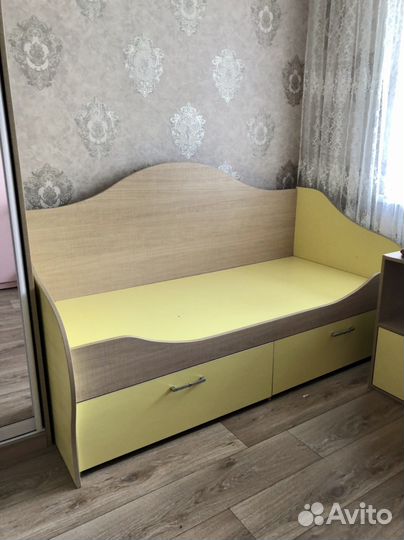 Детская кровать от 3 лет с ящиками Торг