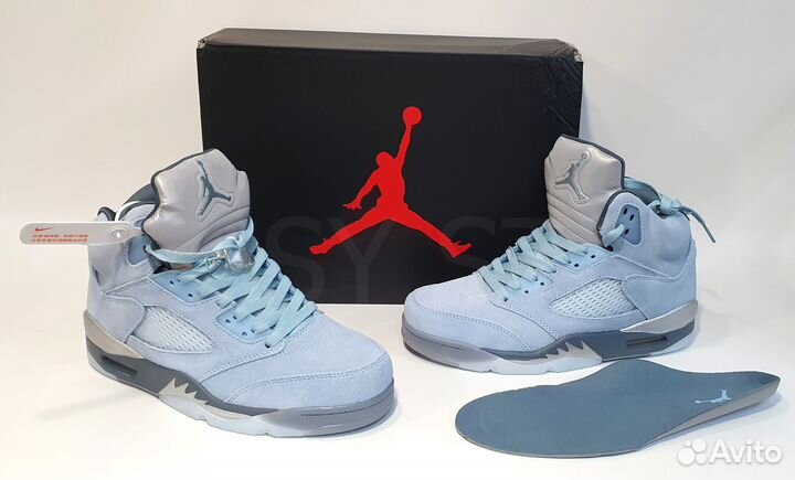 Nike Air Jordan 5 Retro Bluebird