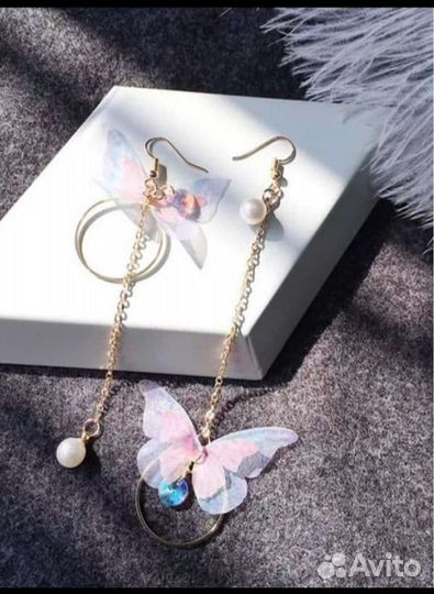 Ассиметричные серьги