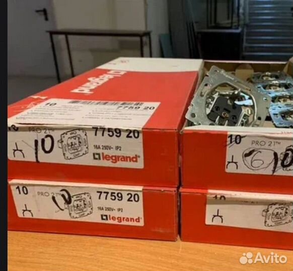 Заказ для Кос розетки Legrand 775920 20шт