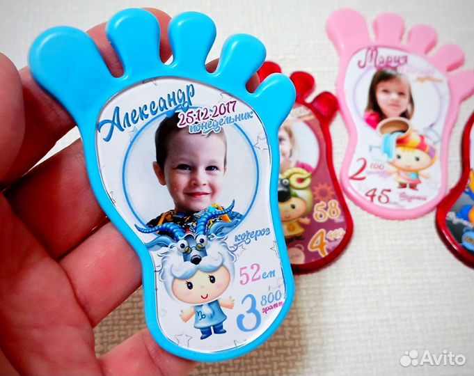 Магнит пяточка