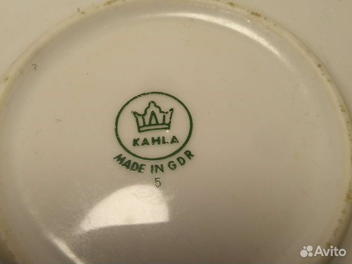 Большое блюдо фарфор гдр