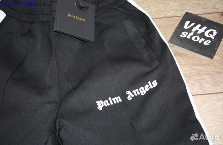 Palm Angels штаны черные (Арт.47999)