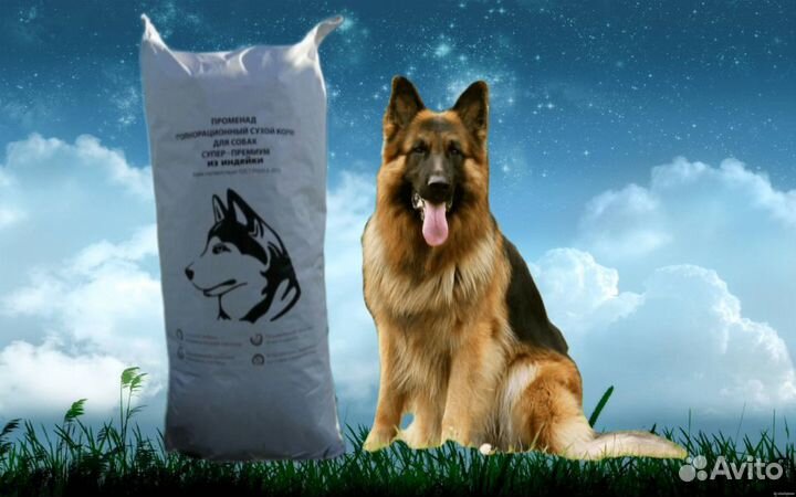 Сухой корм супер-премиум класса для собак/щенков